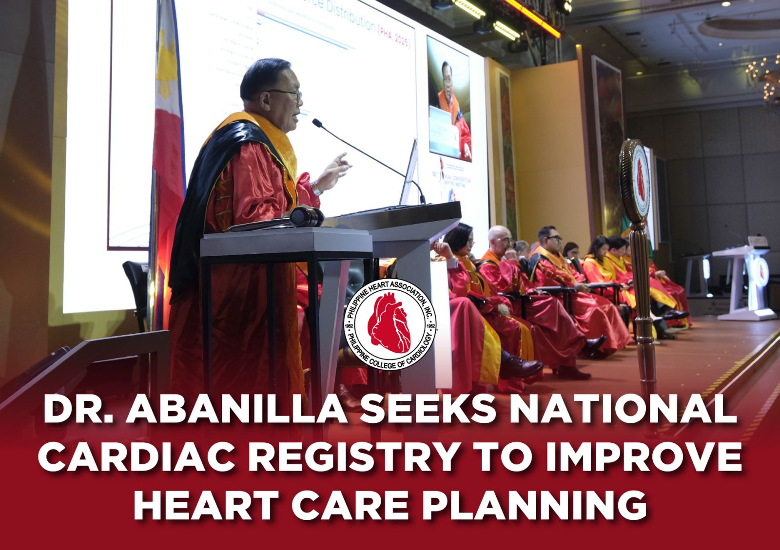 Dr. Abanilla seeks National Cardiac Registry  to Improve Heart Care Planning